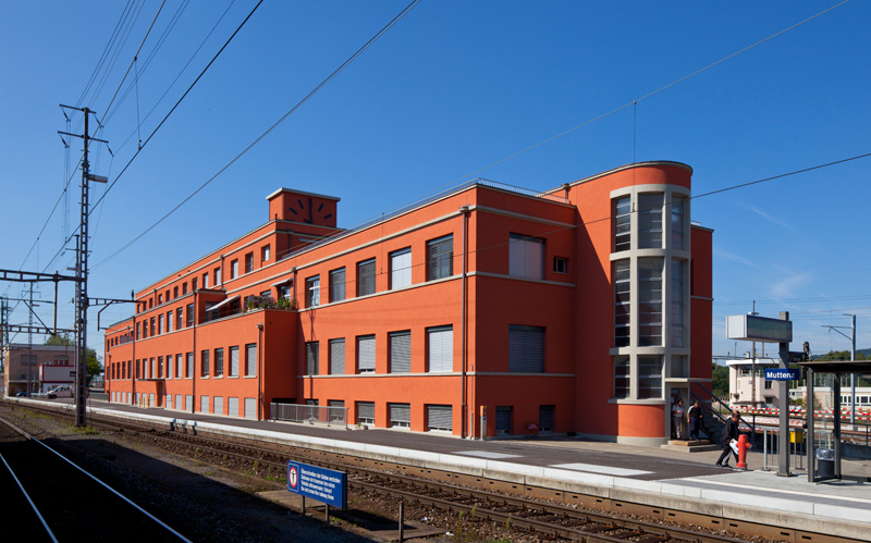 Muttenz SBB-Dienstgebäude-Süd (Ramseyer 1931, saniert 2009)
